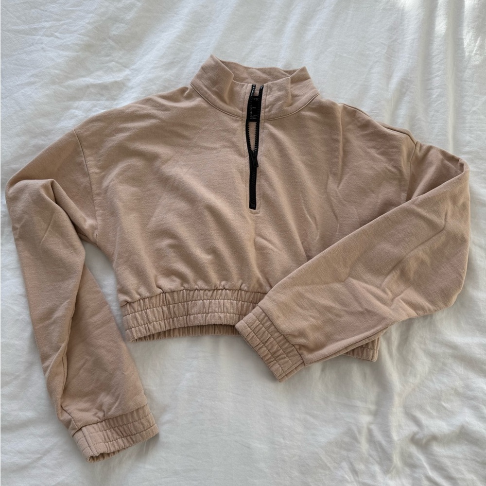 Forever 21 Tan Crop Top